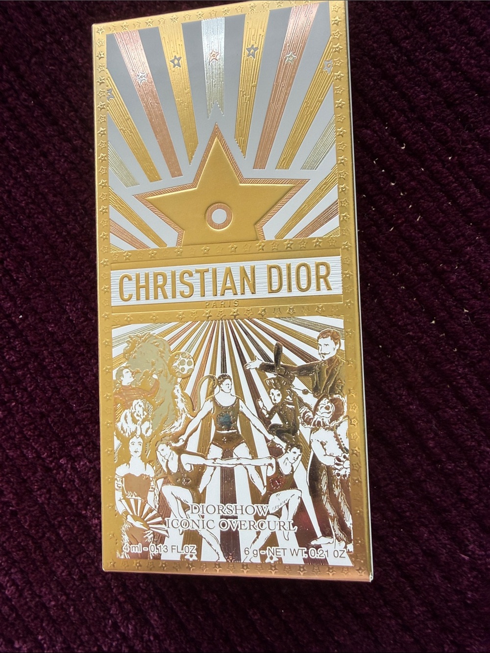 Dior Diorshow Iconic Overcurl Mascara - Gold & White Packaging
